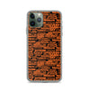 SHTNONM - Black/Orange iPhone Case