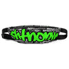 SHTNONM - Black Fanny Pack (Neon Green)