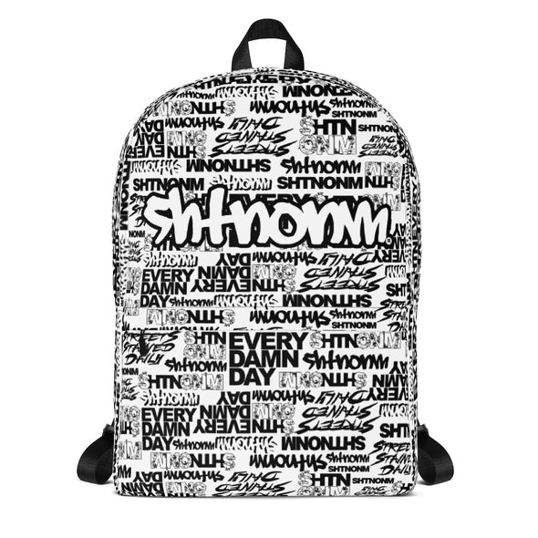 SHTNONM - White Backpack (White)