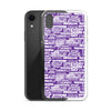 SHTNONM - Purple/White iPhone Case