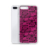 SHTNONM - Black/Pink iPhone Case