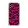 SHTNONM - Black/Pink iPhone Case