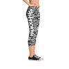 SHTNONM - Capri Leggings (Black/White)