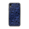 SHTNONM - Black/Blue iPhone Case