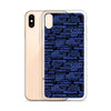 SHTNONM - Black/Blue iPhone Case