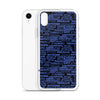 SHTNONM - Black/Blue iPhone Case