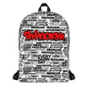 SHTNONM - White Backpack (Red)