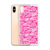 SHTNONM - Pink/White iPhone Case