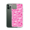 SHTNONM - Pink/White iPhone Case