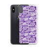SHTNONM - Purple/White iPhone Case
