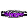 SHTNONM -White  Fanny Pack (Neon Purple)