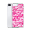 SHTNONM - Pink/White iPhone Case