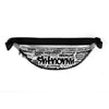 SHTNONM - White Fanny Pack (Black)