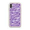 SHTNONM - Purple/White iPhone Case