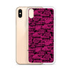 SHTNONM - Black/Pink iPhone Case