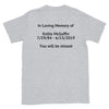 SHTNONM MS (with Memorial on back) Unisex T-Shirt