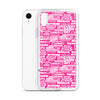 SHTNONM - Pink/White iPhone Case