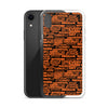SHTNONM - Black/Orange iPhone Case