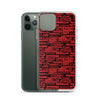 SHTNONM - Black/Red iPhone Case