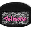 SHTNONM - Black Fanny Pack (Hot Pink)