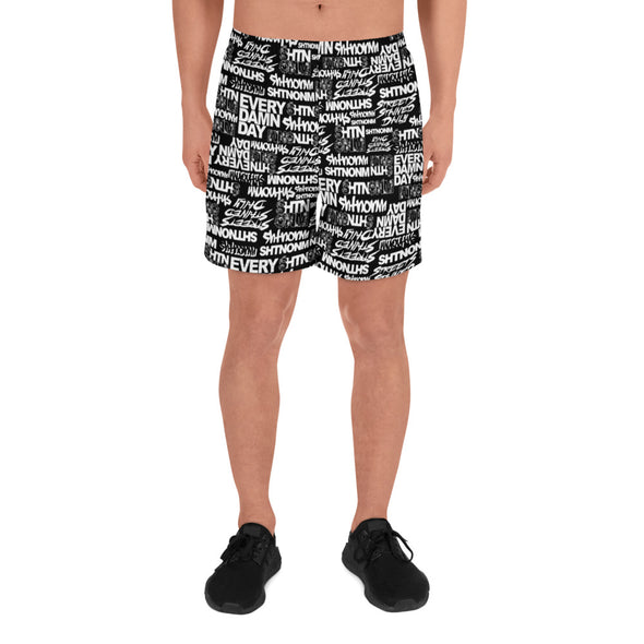 SHTNONM - Black Men's B-ball Shorts