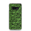 SHTNONM - Black/Neon Green Samsung Case