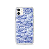 SHTNONM - Blue/White iPhone Case