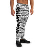 Men's SHTNONM ALL DAY Joggers (White/black)