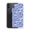 SHTNONM - Blue/White iPhone Case