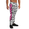 MEN'S SHTNONM ALL DAY JOGGERS (WHITE/HOT PINK)