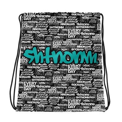 SHTNONM - Black Drawstring bag (Tiffany)