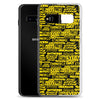 SHTNONM - Black/Yellow Samsung Case
