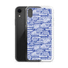 SHTNONM - Blue/White iPhone Case