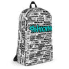 SHTNONM - White Backpack (Tiffany)