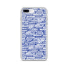 SHTNONM - Blue/White iPhone Case