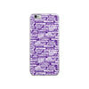 SHTNONM - Purple/White iPhone Case