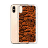 SHTNONM - Black/Orange iPhone Case