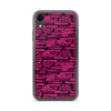 SHTNONM - Black/Pink iPhone Case