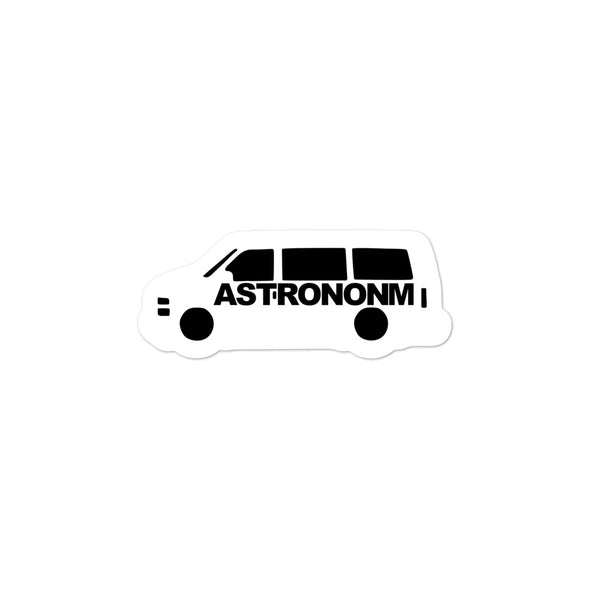 ASTRONONM Bubble-free Decal (White)
