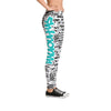 SHTNONM - LEGGINGS (WHITE/TIFFANY MINT)