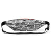 SHTNONM - White Fanny Pack (Red)