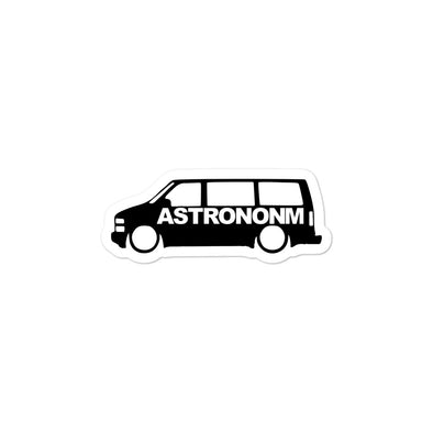 ASTRONONM Bubble-free Decal (Black)