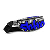 SHTNONM - White Fanny Pack (Blue)