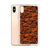 SHTNONM - Black/Orange iPhone Case