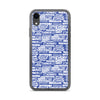 SHTNONM - Blue/White iPhone Case