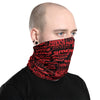 Black/Red Face Mask/Neck Gaiter