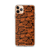 SHTNONM - Black/Orange iPhone Case