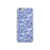 SHTNONM - Blue/White iPhone Case