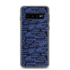 SHTNONM - Black/Blue Samsung Case
