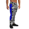 MEN'S SHTNONM ALL DAY JOGGERS (BLACK/BLUE)